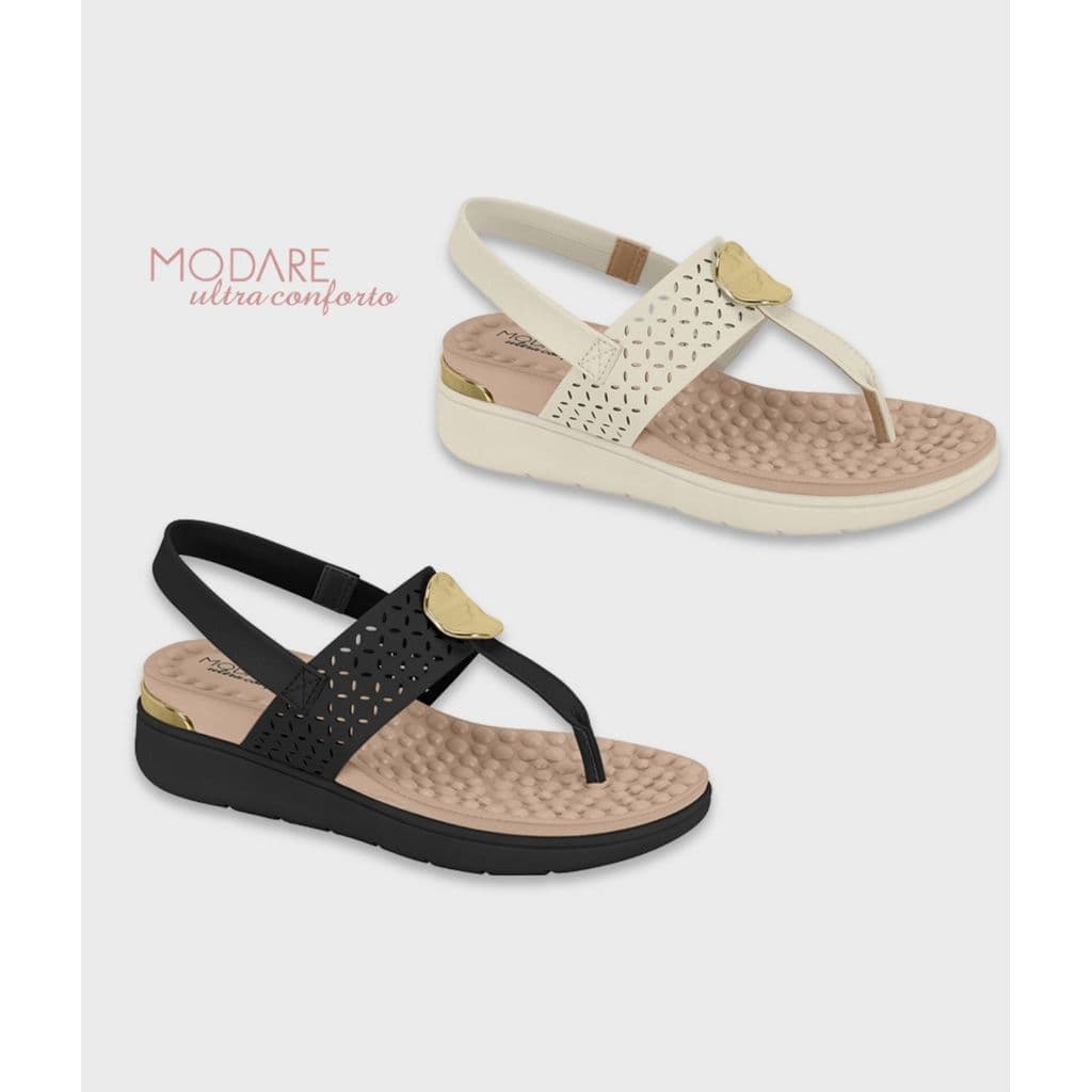 Sandália Feminina Modare Rasteira Ortopédica