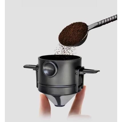 Mini Filtro De Café Chá Coador De Café Reutilizável Portátil Inox GA-309