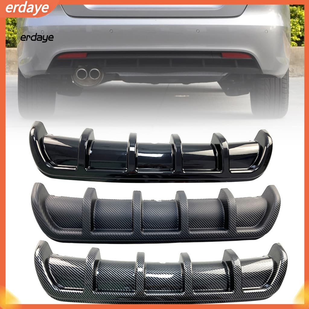 [erdaye] Protetor De Pára-Choque Substituível , Fácil Instalação , Difusor Universal De Para Traseiro De Carro Automóvel