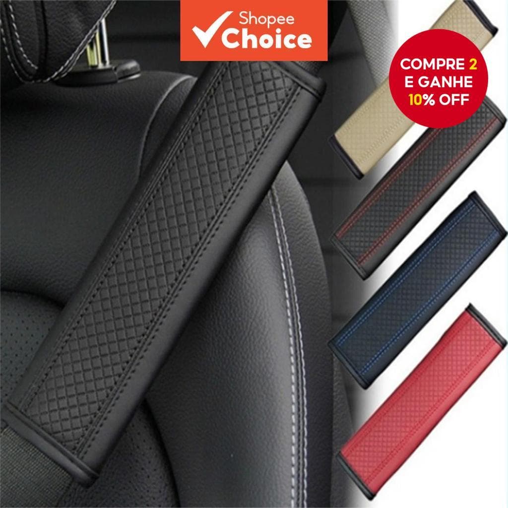 1Pc Universal Cinto De Segurança Do Carro Fibra Couro Em Relevo Almofadas De Ombro Interior Capas Plutônio Capa De Respi