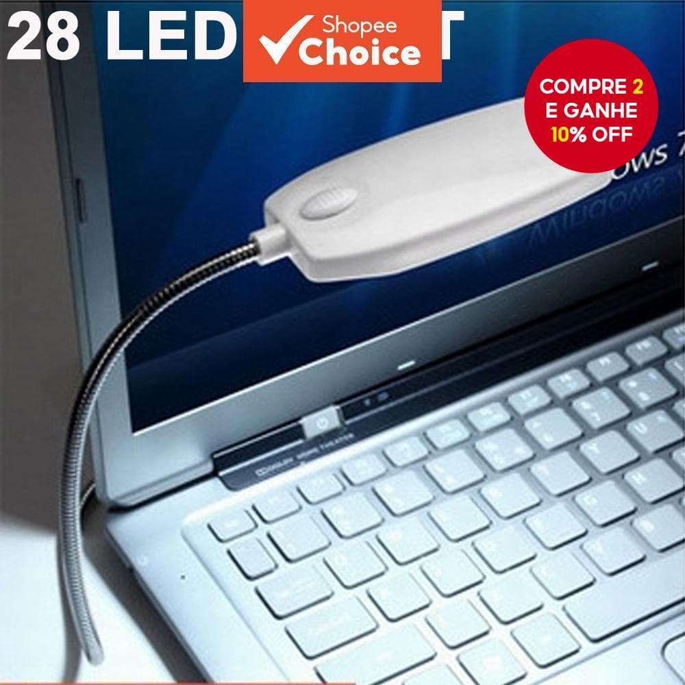 Ultra Brilhante Flexível 28LEDs Lâmpada De Leitura LED USB Livro Luz Cuidados Com Os Olhos Candeeiros Mesa Noite Para Po