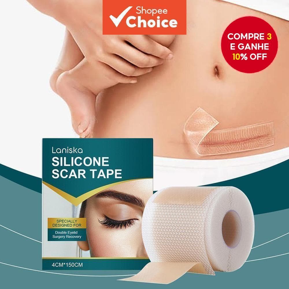 Folhas de Silicone para Cicatrizes, Fita de Silicone para Cicatrizes, Melhor Folha de Silicone para Cicatrizes 4*150cm