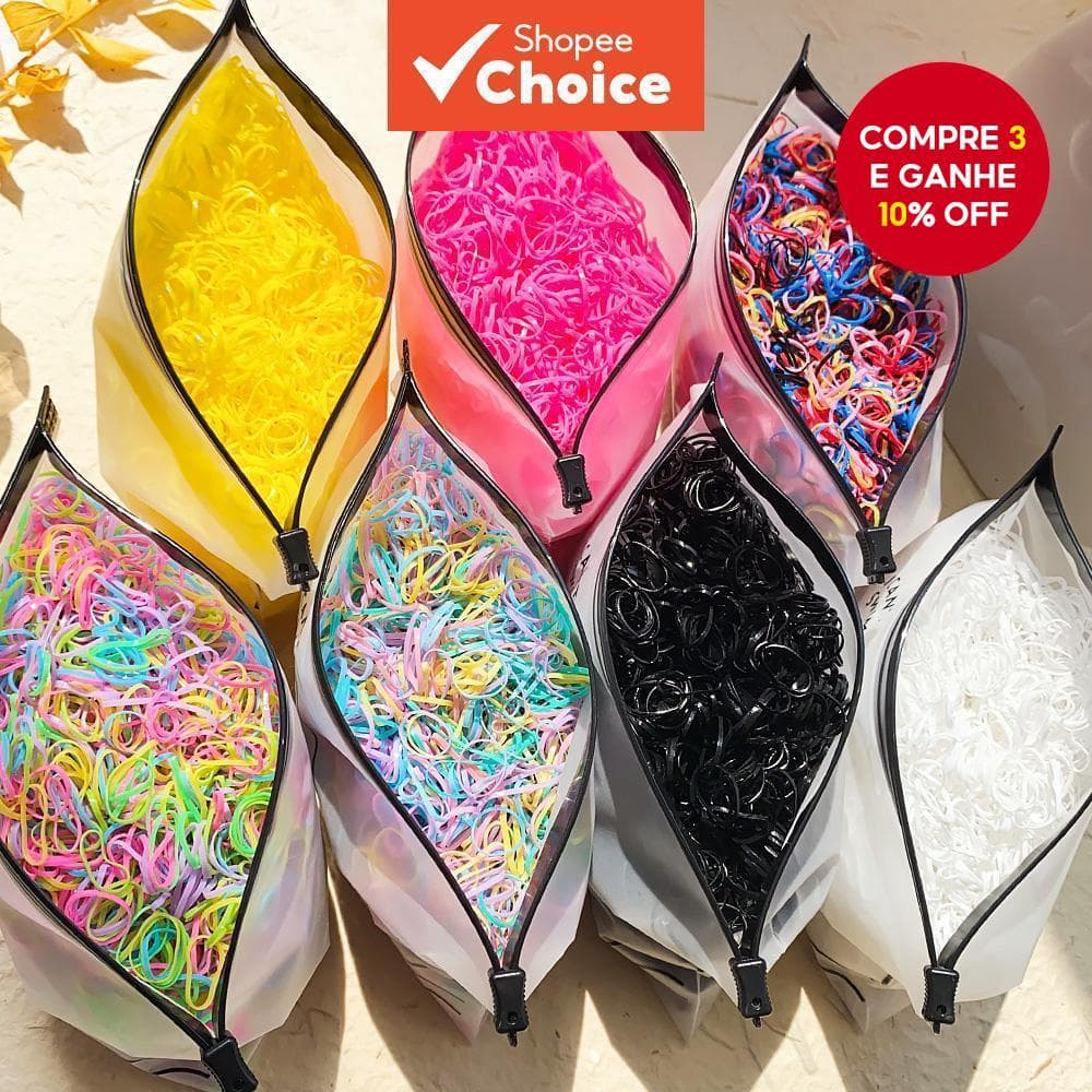 Faixas De Cabelo Descartáveis Coloridas Para Meninas , Suporte De Rabo De Cavalo Bebês , Conjunto De Presente , Acessóri