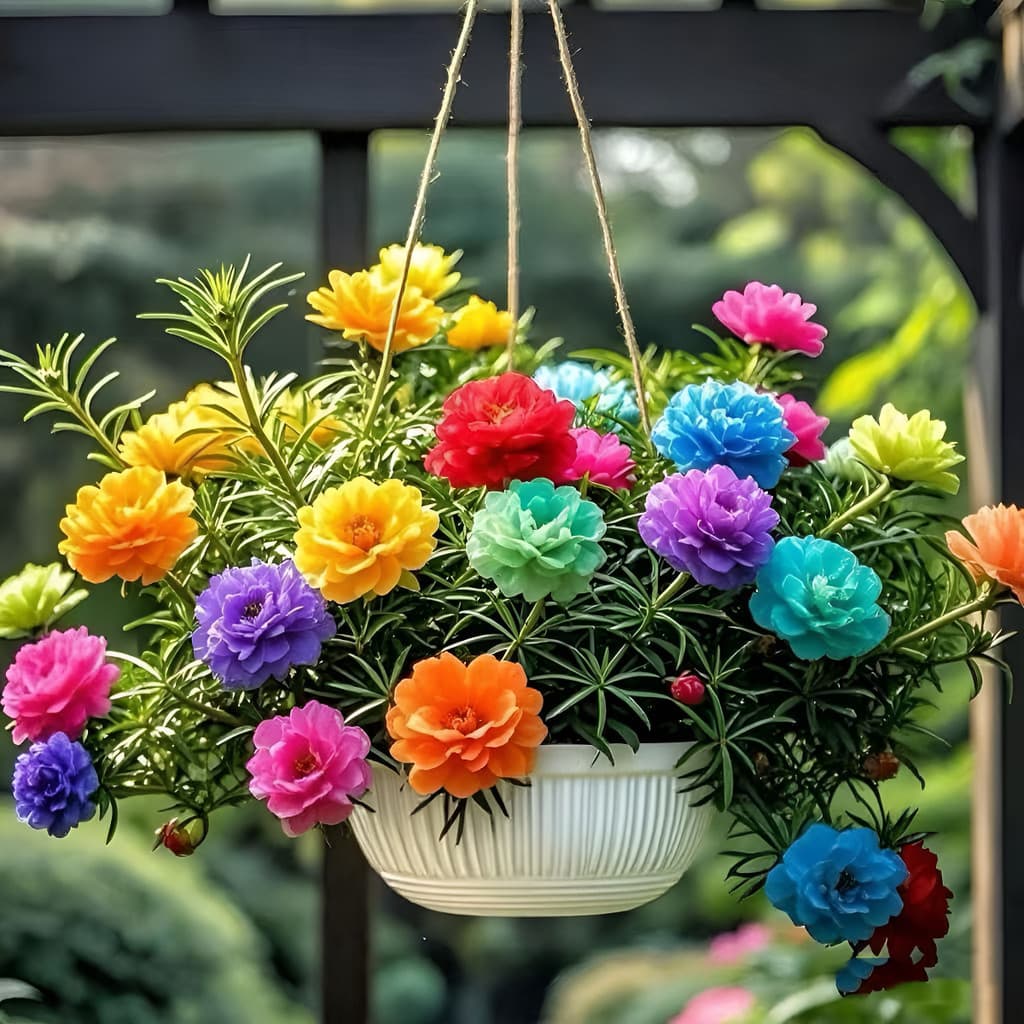 jardim colorido Flores Das Onze Horas Sementes Varanda Ao Ar Livre sementes selecionadas