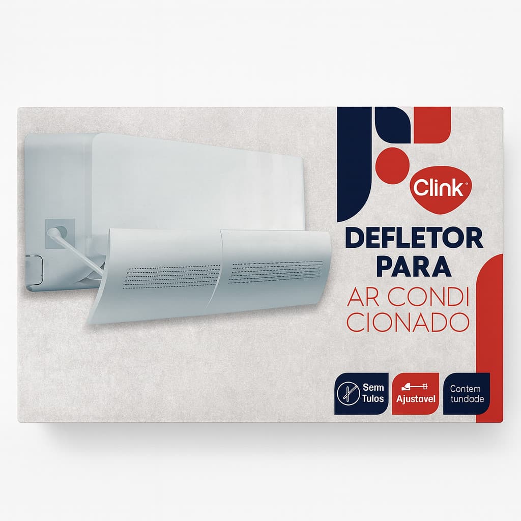 Defletor Para Ar Condicionado Econômico Split Direcionador Vento