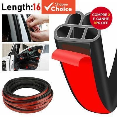 Tira De Vedação De Borracha Para Porta De Carro , 5M Em Forma De L , Universal , À Prova De Intempéries Som , Proteção I
