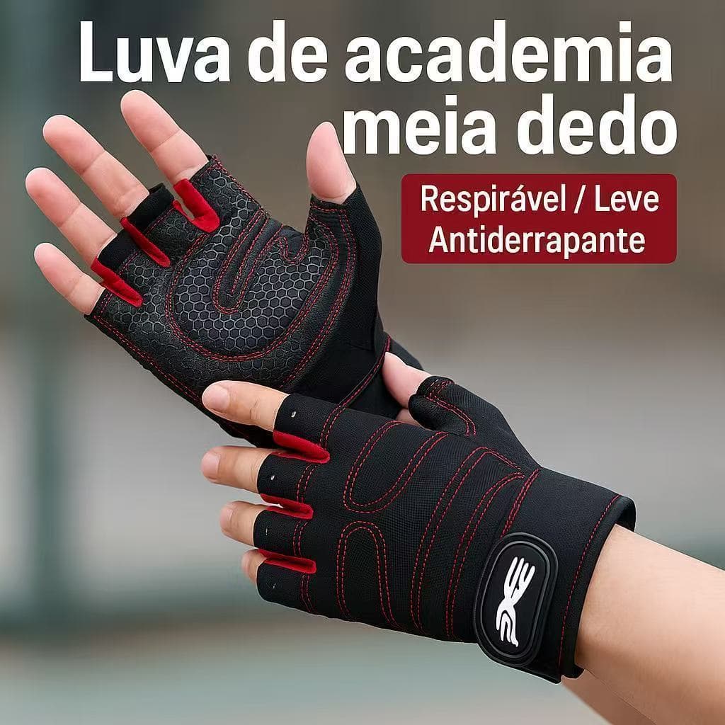 Luvas De Levantamento De Peso Para Exercícios Pesados , Antiderrapantes E Resistentes Ao Desgaste Ciclismo Na Academia