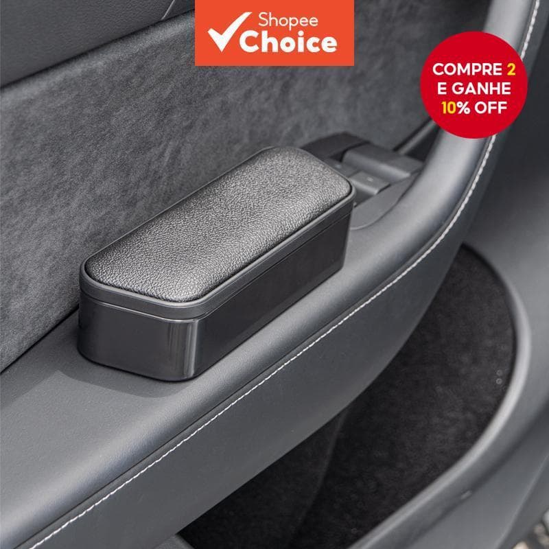 Carro mão esquerda direita cotovelo suporte porta caixa de armazenamento Interior elevador Universal caixa de apoio de b