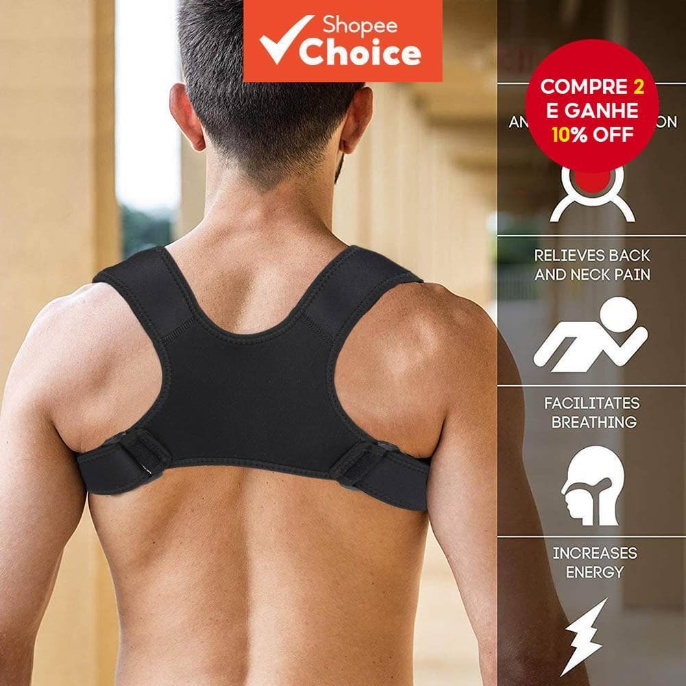 Corretor De Postura De Escolha De Valor , Cinta De Ombro Para Costas , Suporte Ajustável Coluna , Fitness 2026 , Ano Nov