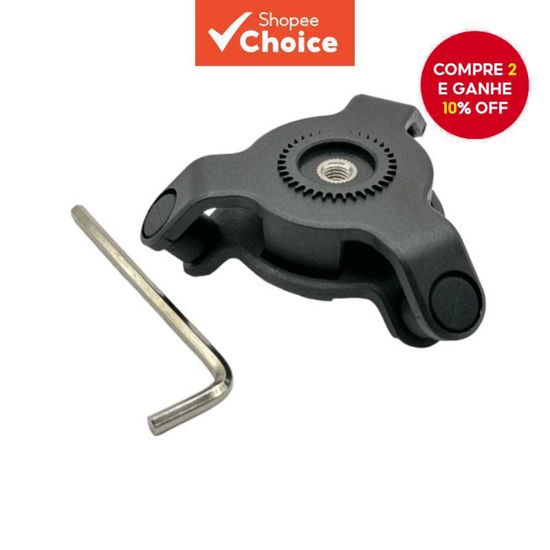 Quick Lok Motocicleta Telefone Montagem Amortecedor Suporte Anti Vibração Acessórios Para Andar
