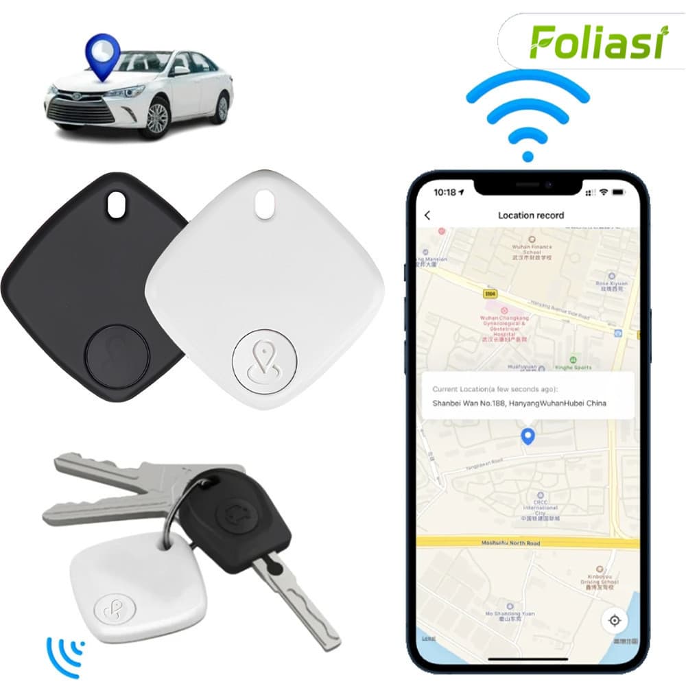 Localizador sem limite  AirTag MFI: Certificado MFI, para carro mala pet backpack documentos, compatível com Smart Tag