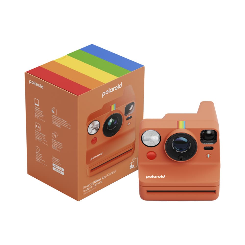 Câmera Instantânea Polaroid Now + (plus) 3 Gen - Coral