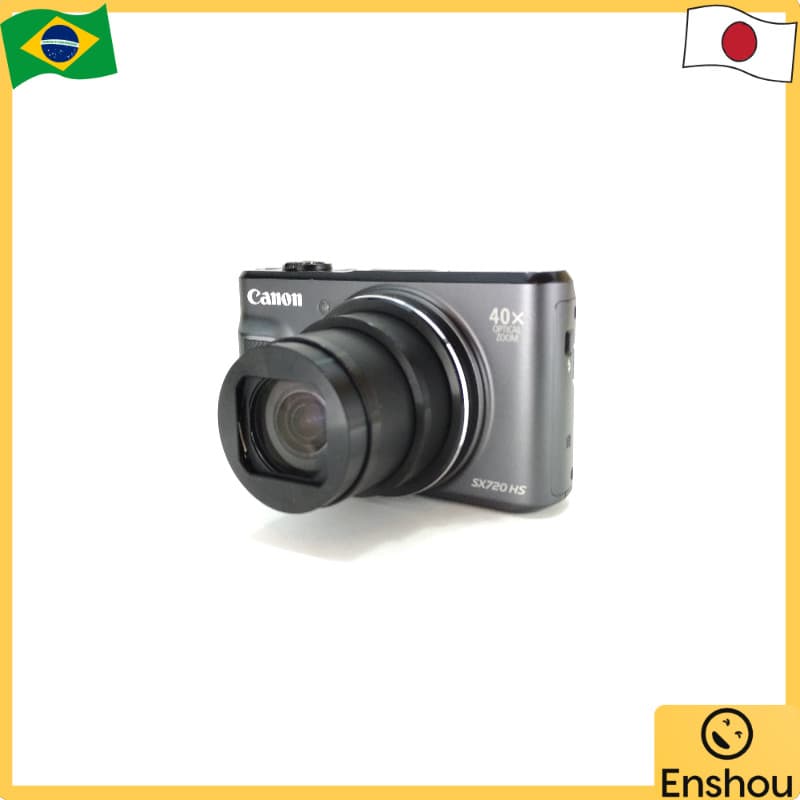 [USED ITEMS]Do Jopão [USADO] Câmera Digital Canon PowerShot SX720 HS Preto Óptico 40x Zoom PSSX720HSBK