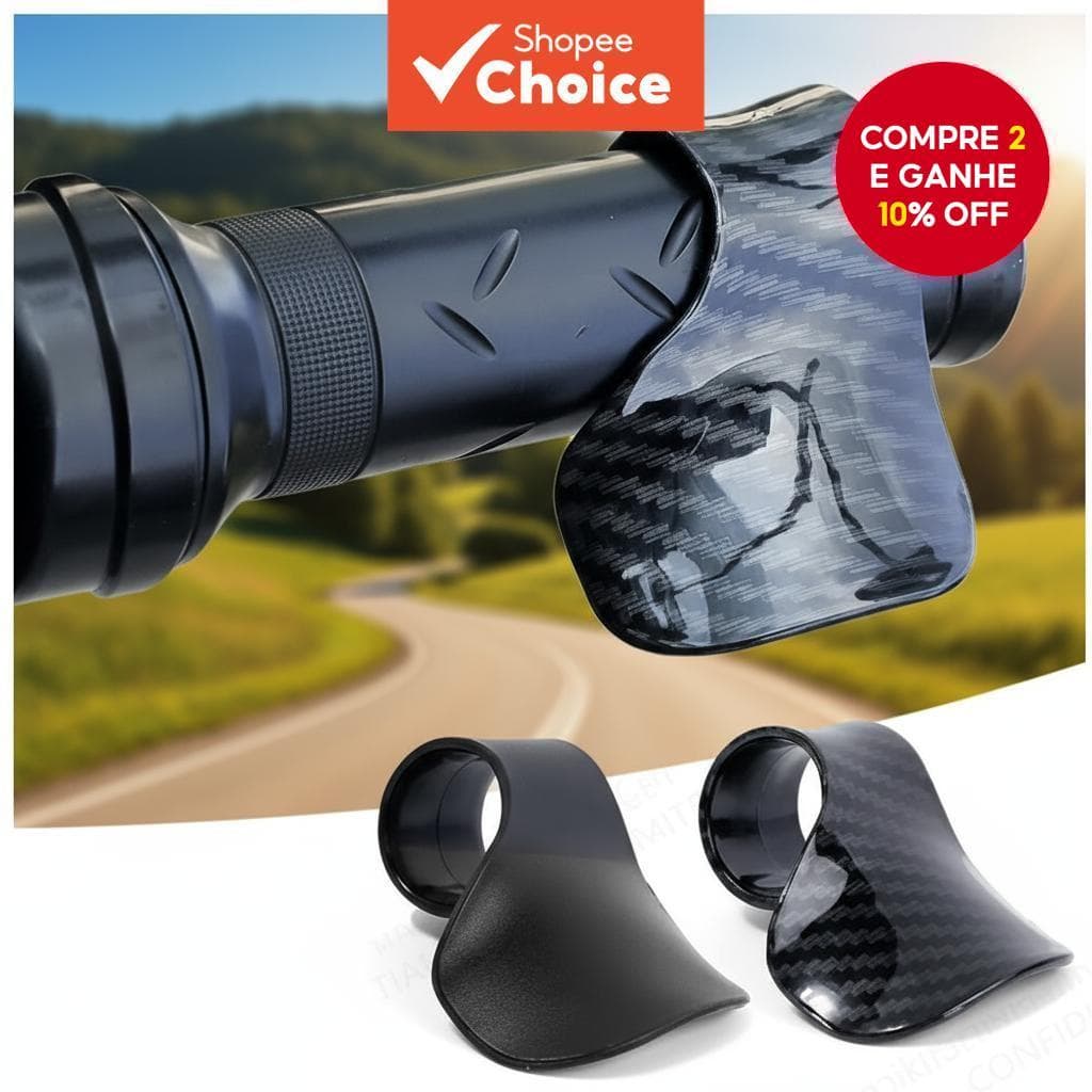  Auxílio do acelerador de motocicleta, controle do punho, acelerador, reforço, clipe, acessório para polegar