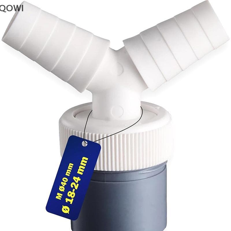 qo Adaptador De Drenagem Para Máquina De Lavar Louça , Conector Dois Em Um De Três Vias , Conversor De Extensão De Mangu