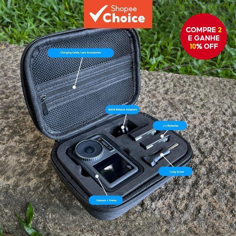Caixa Protetora Quente para DJI Osmo Ação 5 4 3 - Caso de Transporte e Acessório da Câmera