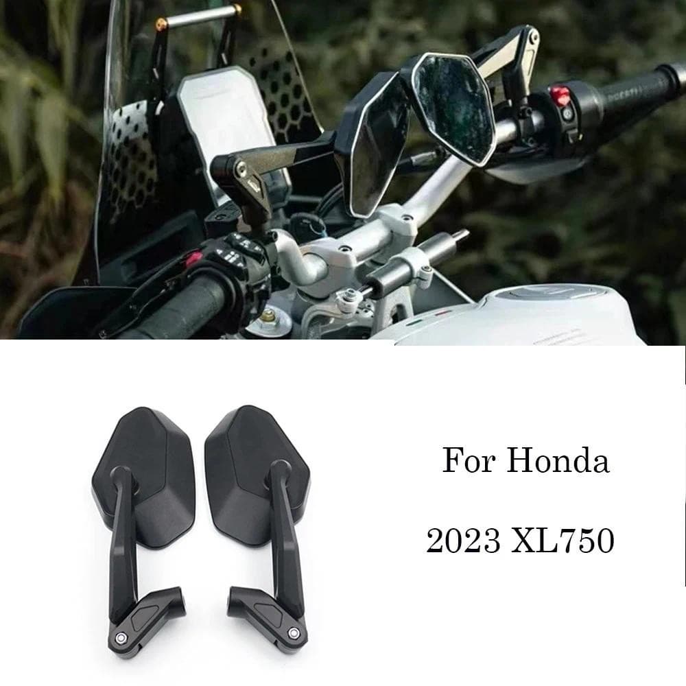 Espelho De Motocicleta Para Honda XL7502023 Transalp XL750Transalp Acessórios XL750-TransalpSide Dobrável CNC Alumínio