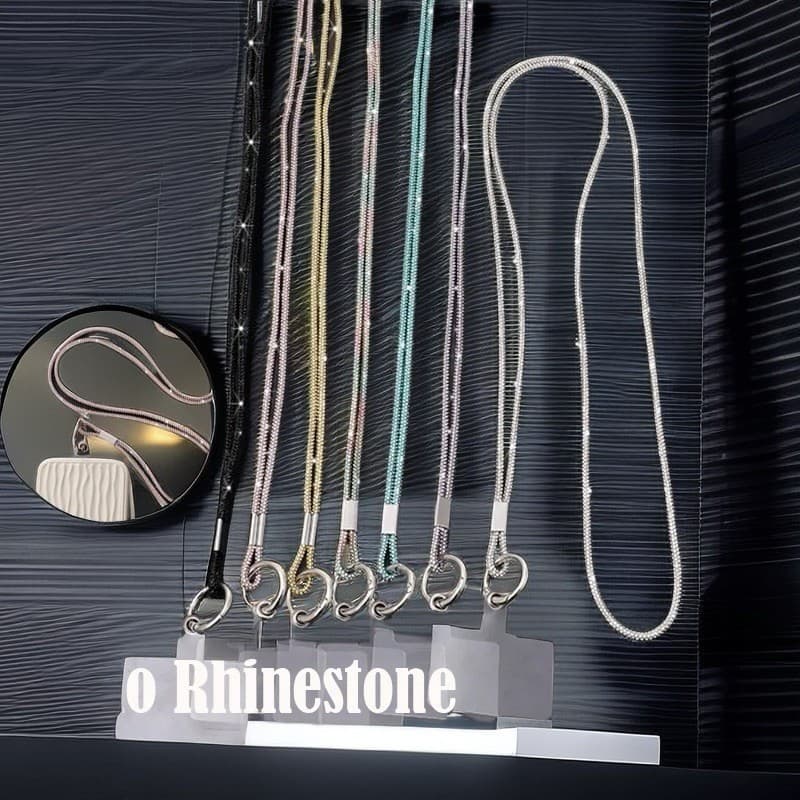 Cordão para celular com alça de pescoço, capa universal para celular de todas as cores e estilos