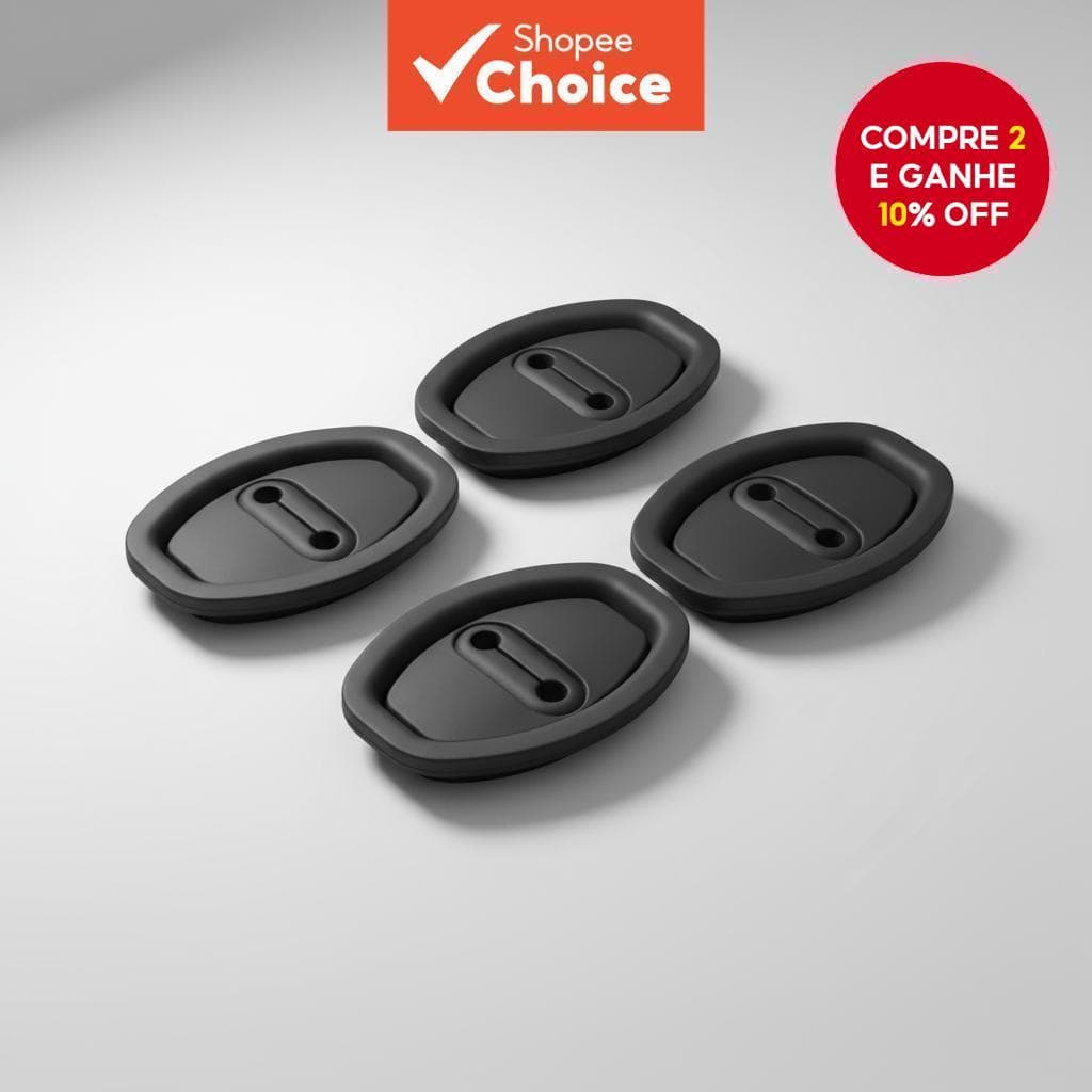  Amortecedor de Porta de Carro com Silicone e Borracha Universal para Proteção Contra Impacto e Choque, Capa para Porta