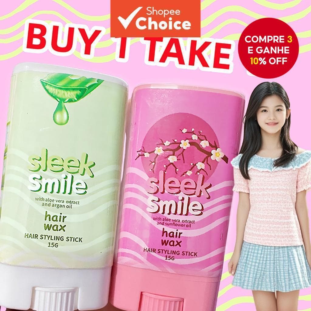 Bastão De Cabelo Fácil Para Modelagem , Cera Segurar Cuidados Com Os Cabelos Extrato De Aloe Vera De Longa Duração , Com