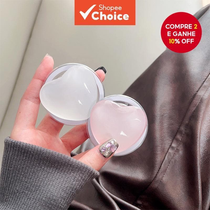 Suporte Magnético De Telefone Para Capa iPhone 15 14 13 12 De Anel Pop Dobrável Aperto Elástico