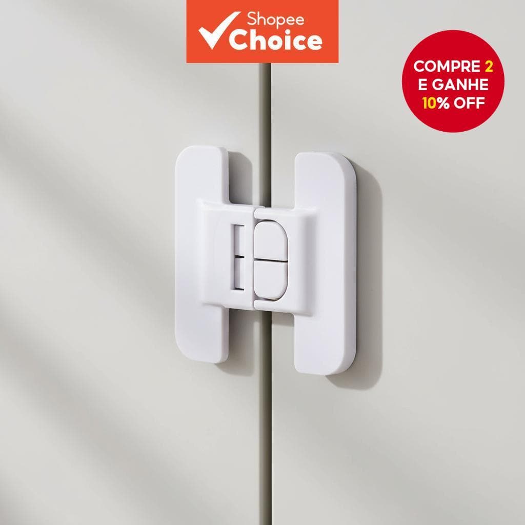  Trava de segurança para eletrodomésticos, trava de geladeira para proteção de crianças e pets, trava para bebês sem