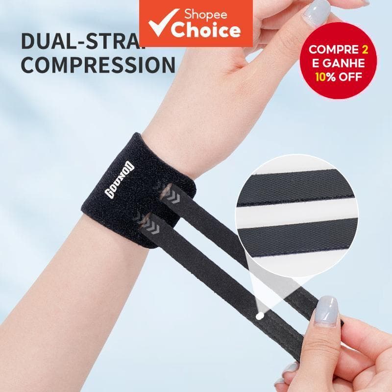 Gounod Sports Tfcc Proteção De Pulso Fitness Strap Fixação Tendão Bainha Dor Tensão Lesão Torção Compressão De Mão
