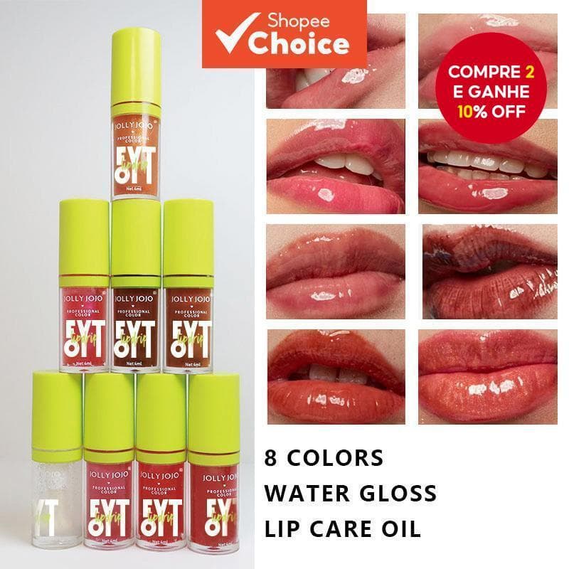 Óleo Labial Colorido Brilho , Hidratante , Linha Clareador , Nutritivo , Glaze Anti-Encolhimento