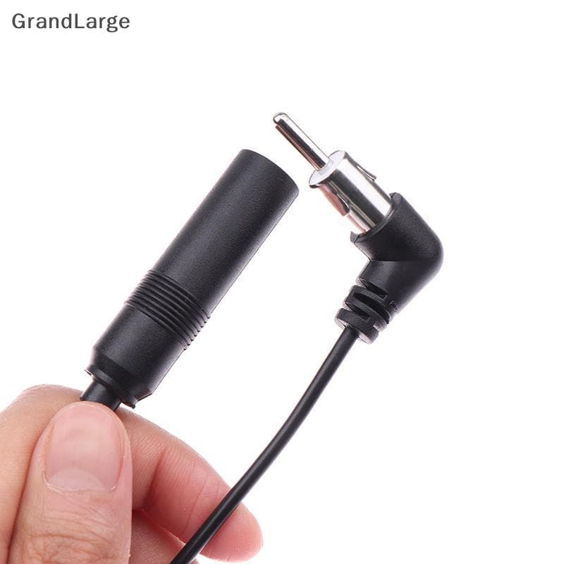 [GrandLarge] Extensão Aérea De Rádio AM/FM Para Veículo Cabo De Fiação Automático 20/35 Cm Adaptador De Antena De Áudio 