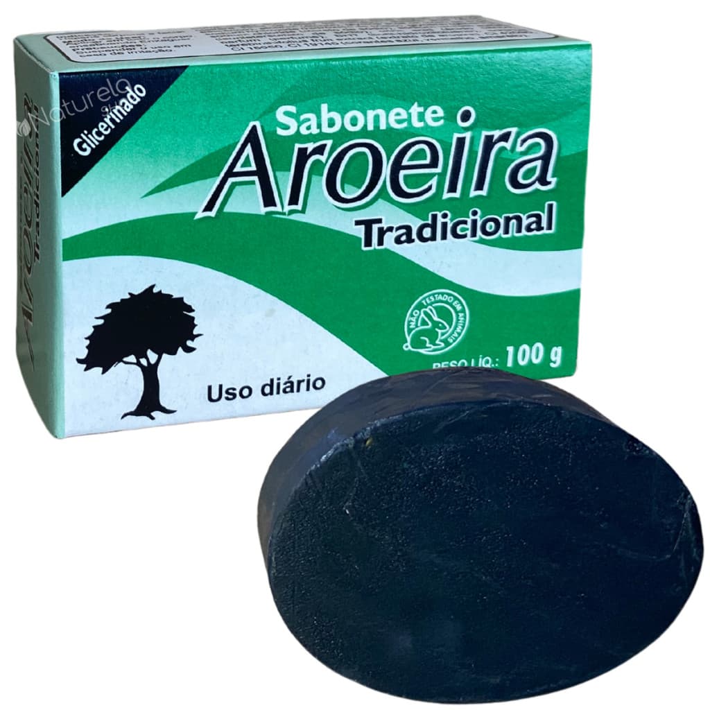 3 Un. Sabonete Barra Tradicional Aroeira Tropical 100g