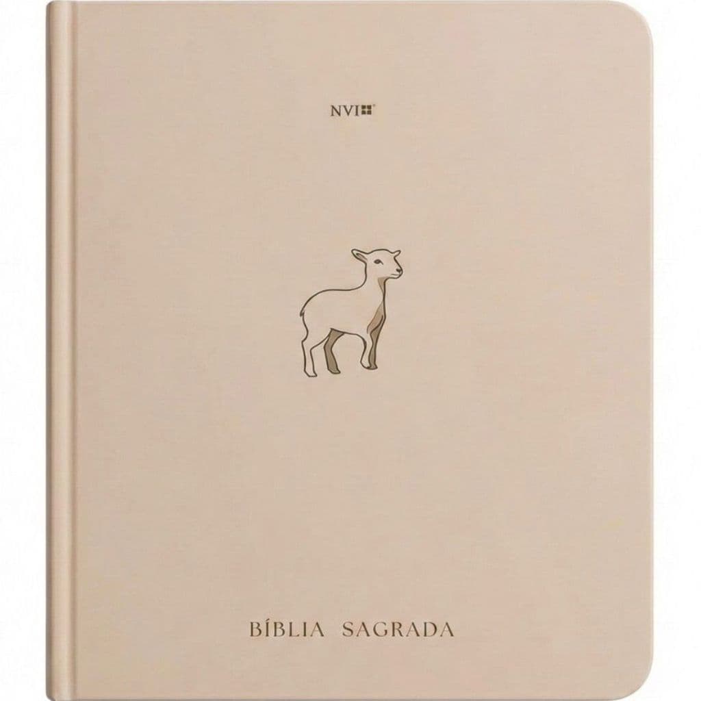 Bíblia Sagrada Com Espaço Para Anotações | NVI | Capa Dura | Cordeiro de Deus