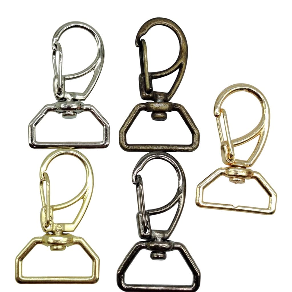 Mosquetão Vazado 20mm 30mm 10 Und Artesanato Crochê