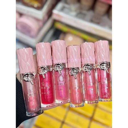 Kit 6/12 pcs Brilho Labial Pola Aylr Lip Gloss – Hidratante, Brilhante e Portátil LC-8214