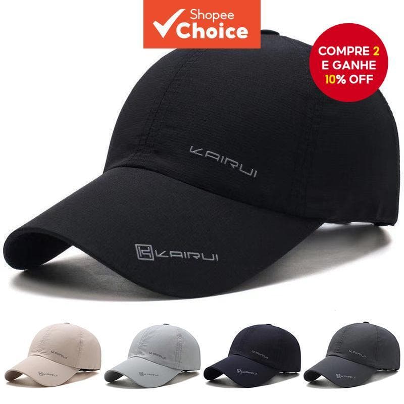 Boné Leve Respirável , Resistente À Água , Secagem Rápida , Chapéu De Resfriamento Ajustável Para Viagens De Trabalho De