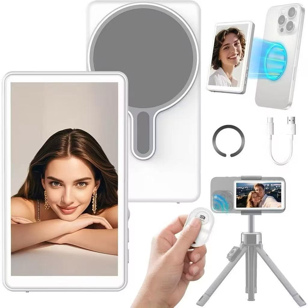 Tela Magnética Monitor Para Celular Sem Fio Smartphone Selfie (Lj Smile)