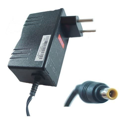 Fonte 12V 2,5A, para Receptor Sky, Modem Claro Plug P4 Com pino central Tvx