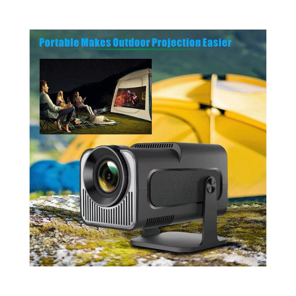 Mini Projetor 4K Portátil HY320 | Android, Full HD, Wifi e Bluetooth