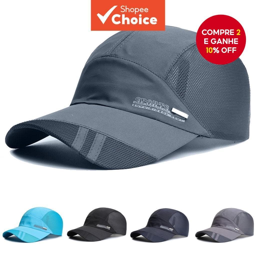 Chapéu Temporada Luz Pára-Sol Boné Respirável Lazer Ao Ar Livre Pesca Proteção Solar Beisebol