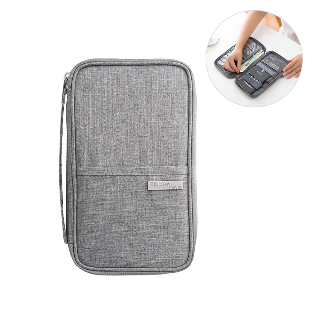 Carteira Case Porta Passaporte Bolsa Cartão Id Viajem  Alta qualidade