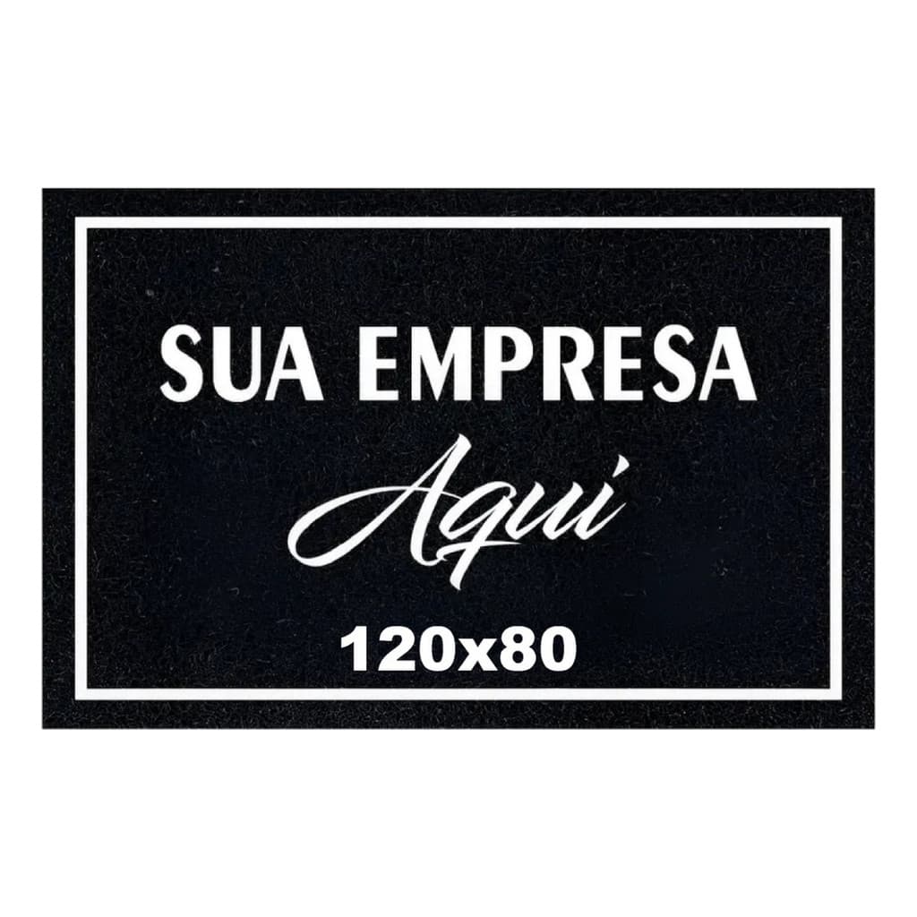Capacho Entrada 120x80 - Personalização Para Empresa