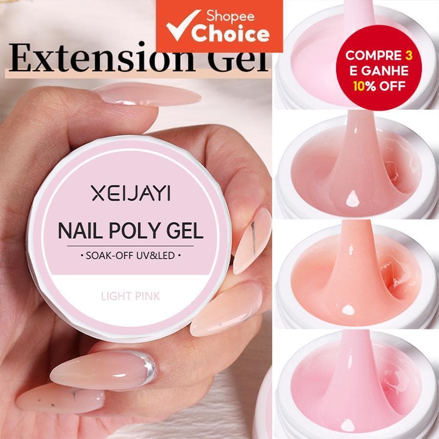 1pc Gel De Extensão De Unhas Antiaderente Mão Fototerapia Construção Rápida Embeber UV LED Para Uso Em Salão De Belez