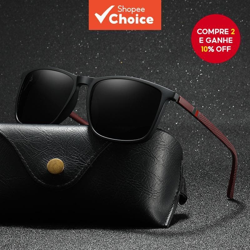 Óculos De Sol Esportivos Polarizados Para Ciclismo E Pesca , Proteção UV Retrô Homens Mulheres