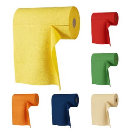 Rolo de Pano de Microfibra Miltiuso Alta Super Absorção 20 Unidades de Toalhas 25x25cm Limpeza Geral ANJIN.B