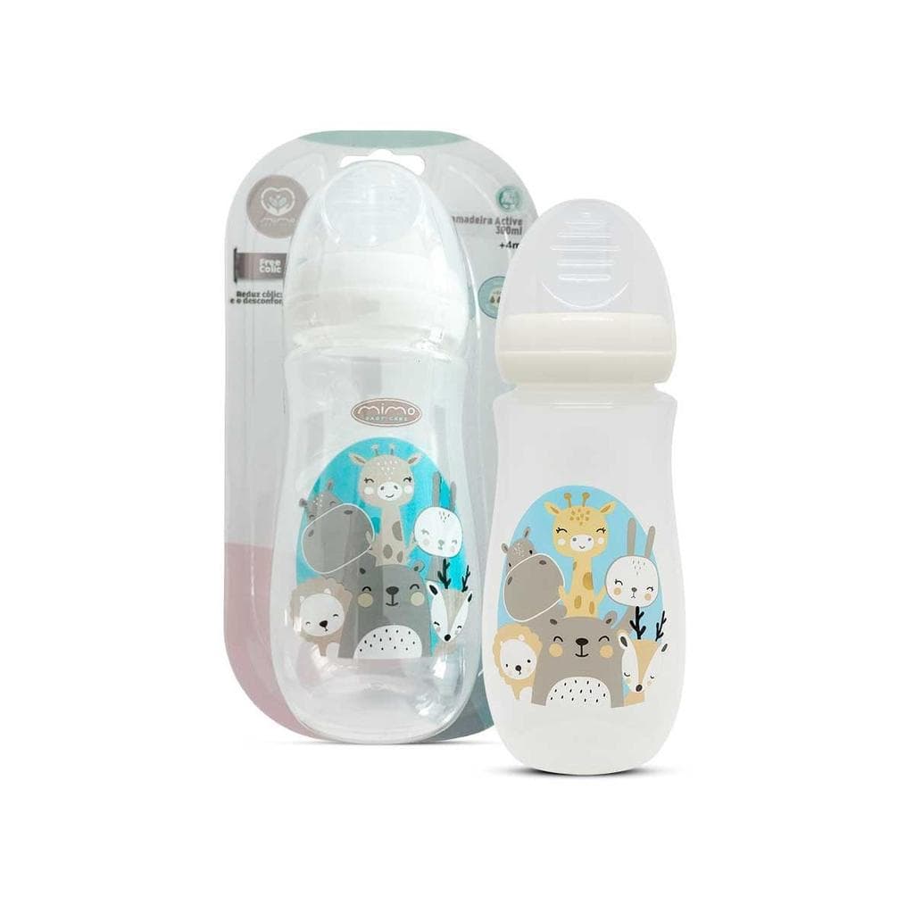 Mamadeira Active Bebê Amamentação 300ml Menino Menina