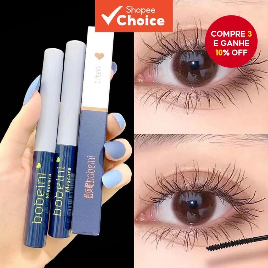 Rímel De Ponta Fina – À Prova D'água , Volumizador E Alongamento , Sem Manchas , Maquiagem De Longa Duração