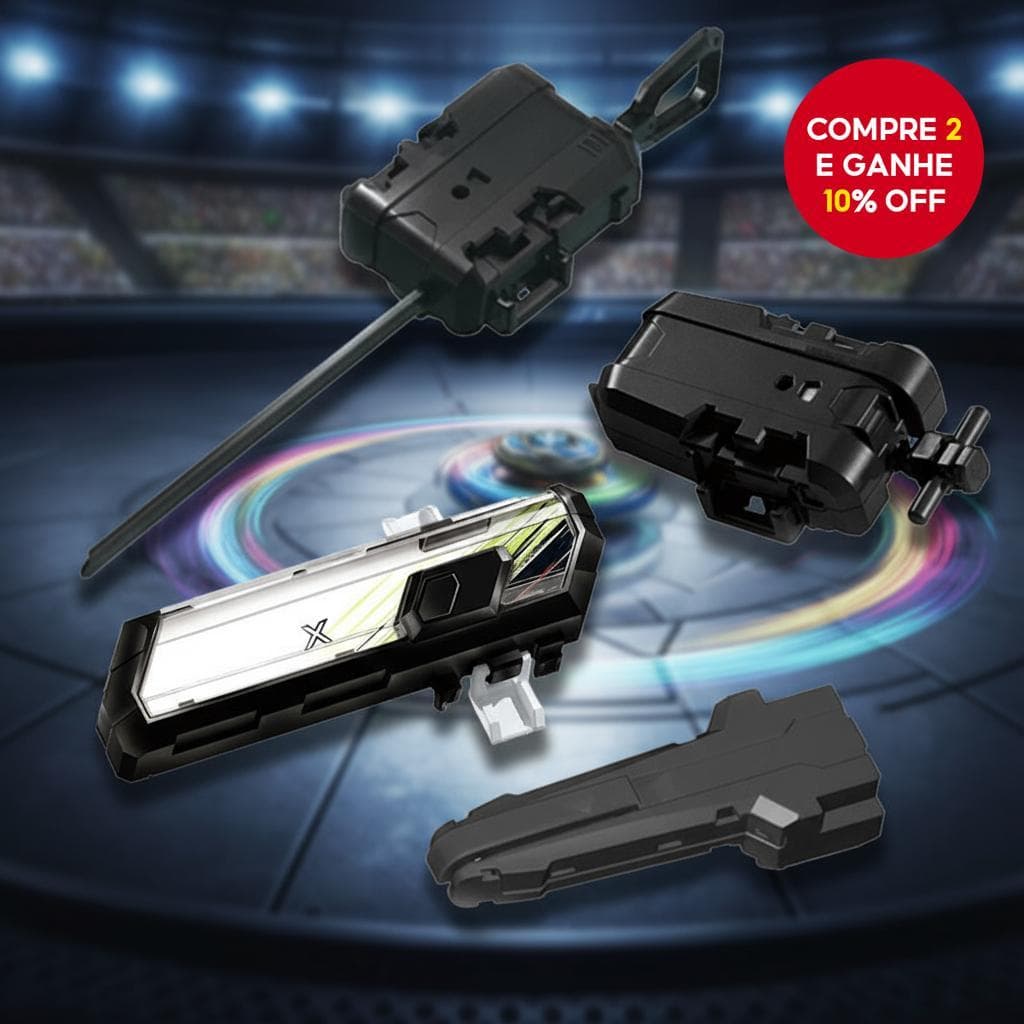  Beyblade X Xtreme Lançador com Luz LED Acessório para Beyblade Burst Brinquedos Crianças