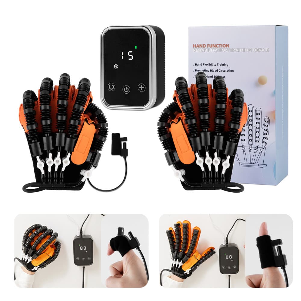 Luvas De Reabilitação De Robô , Exercitador De Dedo Para Hemiplegia De Acidente Vascular Cerebral , Recuperação De Funçã