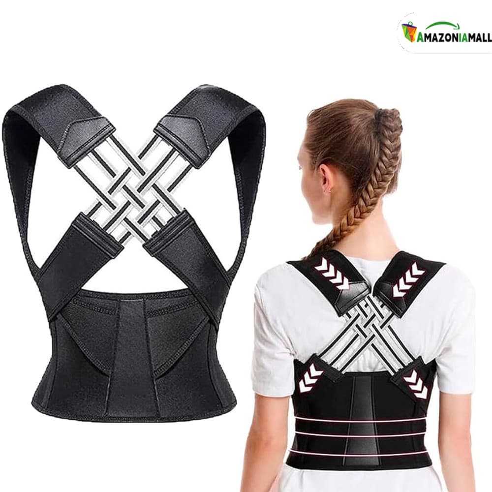 Correção de postura Cervical e cinto de água e tecido respirável