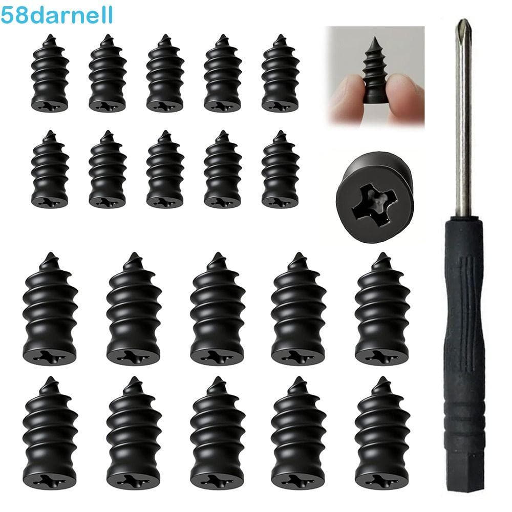 DARNELL 10/20 Unidades De Parafuso Auto-Roscante , Ferramenta De Autoatendimento Para Reparo De Pneus De Carro , Portáti