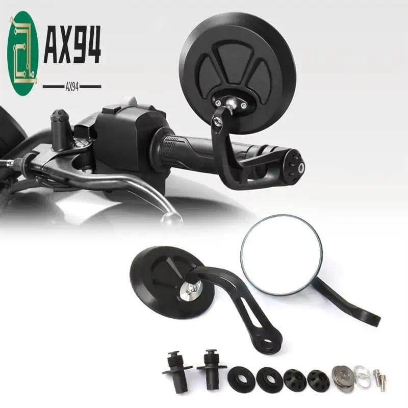 AX94-Motocicleta Guiador Barra Final Espelhos Retrovisores Laterais Rotativos Para Honda X-ADV 750 ADV750 XADV 750 2021-